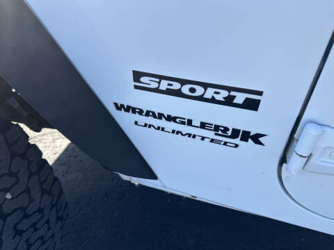 2018 Jeep Wrangler JK Unlimited Sport