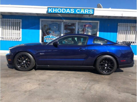 2012 Ford Mustang for sale at Khodas Cars in Gilroy CA