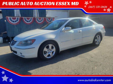 2005 Acura RL for sale at PUBLIC AUTO AUCTION ESSEX MD in Essex MD