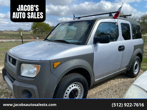 2003 Honda Element for sale at JACOB'S AUTO SALES in Kyle TX