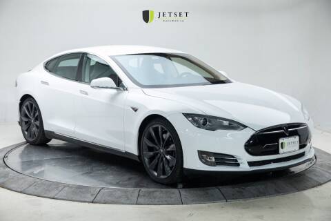 2013 Tesla Model S for sale at Jetset Automotive in Cedar Rapids IA