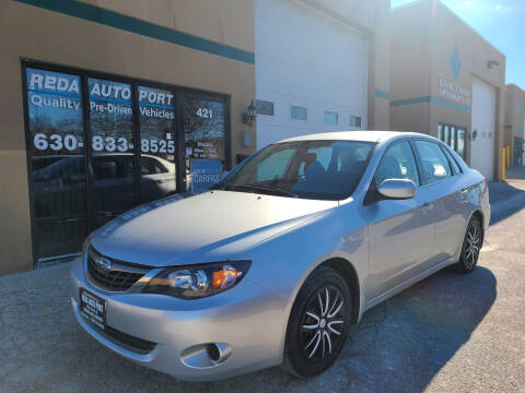 2009 Subaru Impreza for sale at REDA AUTO PORT INC in Villa Park IL
