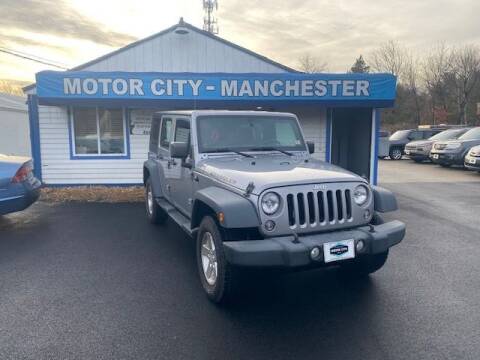 2014 Jeep Wrangler Unlimited for sale at Motor City Automotive Group - Motor City Manchester in Manchester NH