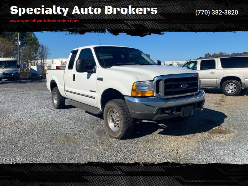 2000 Ford F-250 Super Duty for sale at Specialty Auto Brokers in Cartersville GA