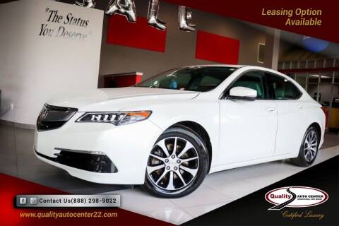 2015 Acura TLX for sale at Quality Auto Center of Springfield in Springfield NJ