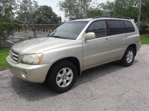 2002 Toyota Highlander for sale at Affordable Auto Sales & Transport in Pompano Beach FL