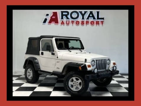 2002 Jeep Wrangler for sale at Royal AutoSport in Elk Grove CA