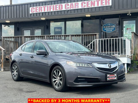 2017 Acura TLX for sale at CERTIFIED CAR CENTER in Fairfax VA