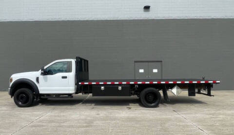 2021 Ford F550 - 18 FEET FLATBED TRUCK for sale at National Auto Group in Houston TX