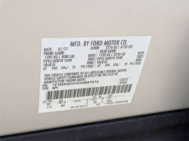 2017 Ford Explorer XLT