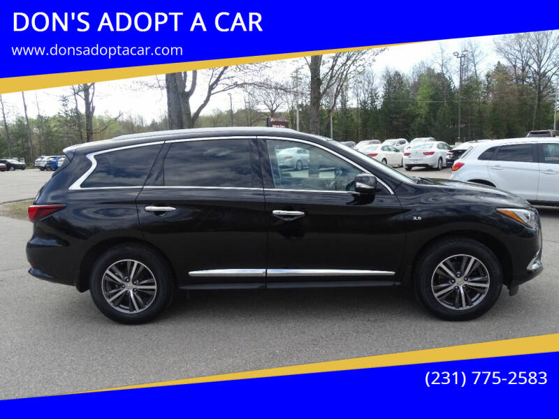 2019 Infiniti QX60 for sale at DON'S ADOPT A CAR in Cadillac MI