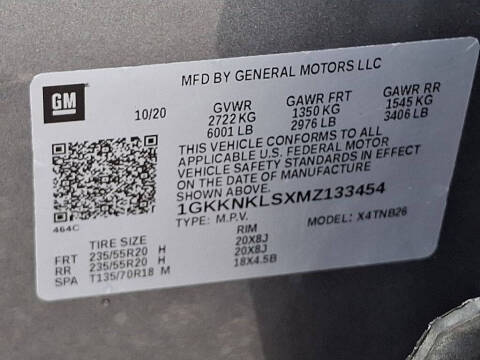 2021 GMC Acadia SLE