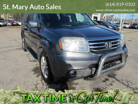 2013 Honda Pilot for sale at St. Mary Auto Sales in Hilliard OH
