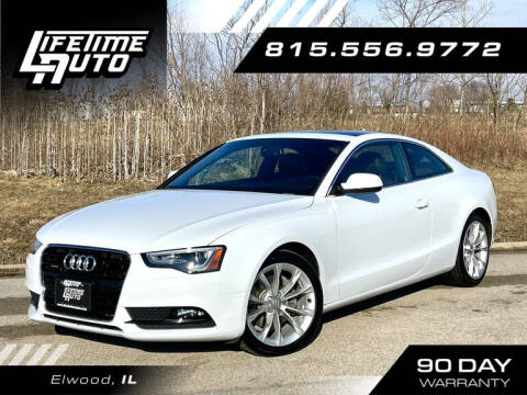 2014 Audi A5 for sale at Lifetime Auto in Elwood IL