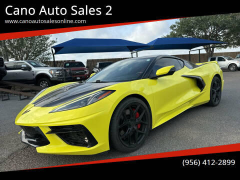 2020 Chevrolet Corvette for sale at Cano Auto Sales 2 in Harlingen TX