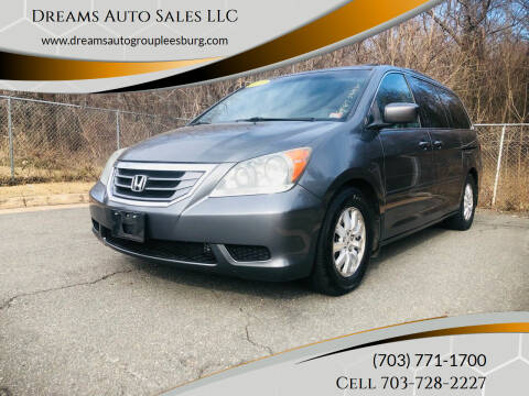 2010 Honda Odyssey for sale at Dreams Auto Sales LLC in Leesburg VA