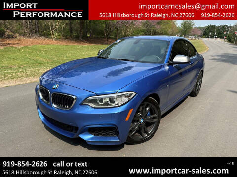 2017 BMW 2 Series for sale at Import Performance Sales in Raleigh NC