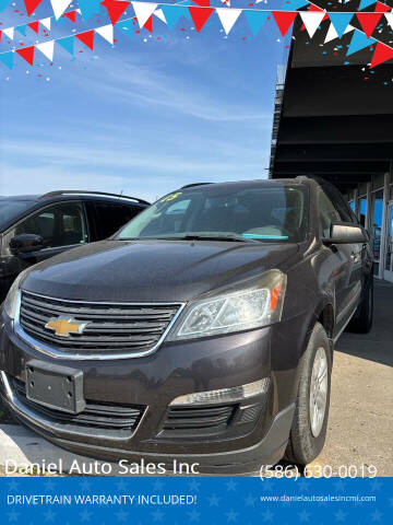 2015 Chevrolet Traverse for sale at Daniel Auto Sales Inc in Clinton Township MI