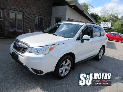 2015 Subaru Forester for sale at S & J Motor Co Inc. in Merrimack NH