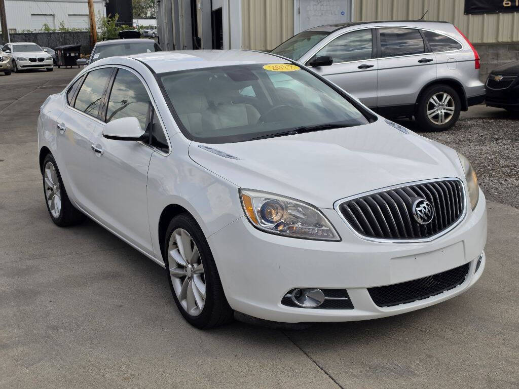White 2012 Buick Verano Base Base 4dr Sedan 1