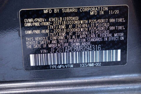 2021 Subaru Crosstrek Premium