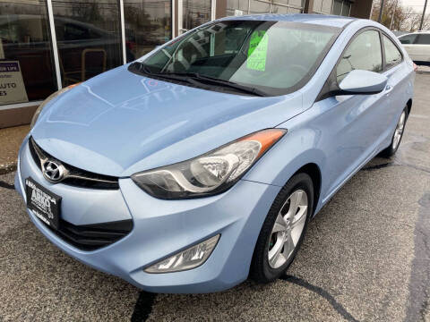 2013 Hyundai Elantra Coupe for sale at Arko Auto Sales in Eastlake OH