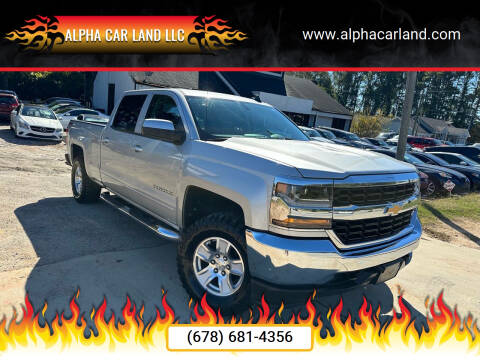 2018 Chevrolet Silverado 1500 for sale at Alpha Car Land LLC in Snellville GA