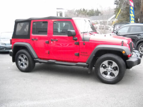 2015 Jeep Wrangler Unlimited for sale at Best Wheels Imports in Johnston RI