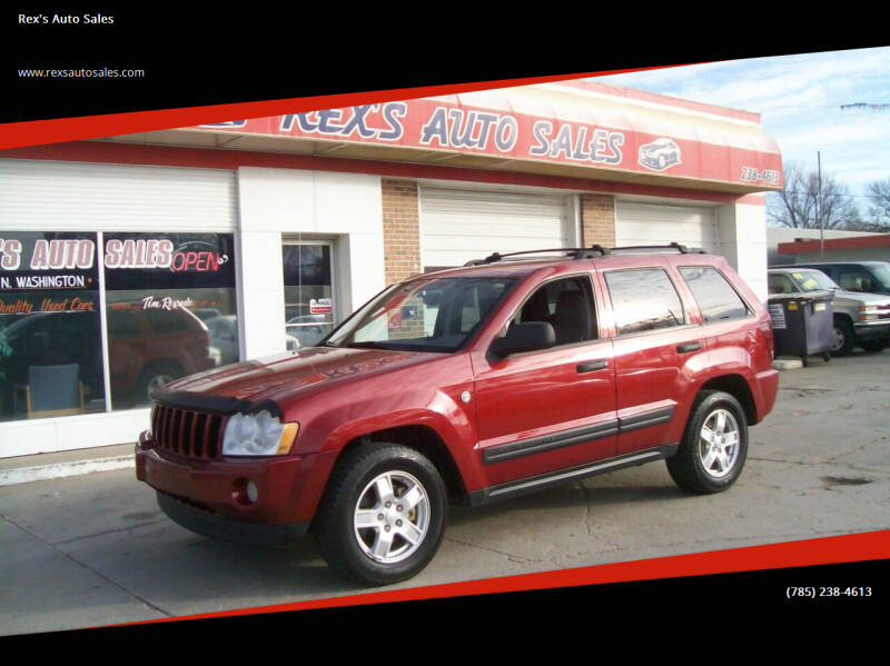 2005 Jeep Grand Cherokee for sale at Rex's Auto Sales in Junction City KS