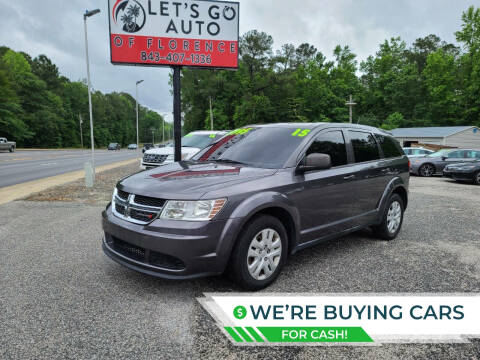 2015 Dodge Journey for sale at Let's Go Auto in Florence SC