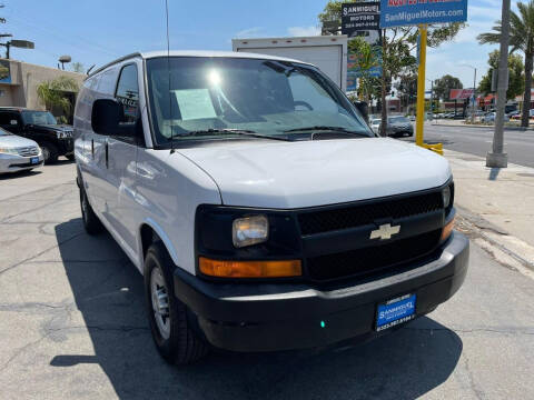 2010 Chevrolet Express Cargo for sale at Sanmiguel Motors in South Gate CA
