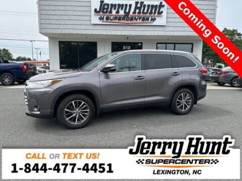 2019 Toyota Highlander for sale at Jerry Hunt Supercenter in Lexington NC