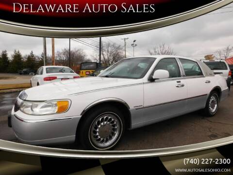 2001 Lincoln Town Car for sale at Delaware Auto Sales in Delaware OH