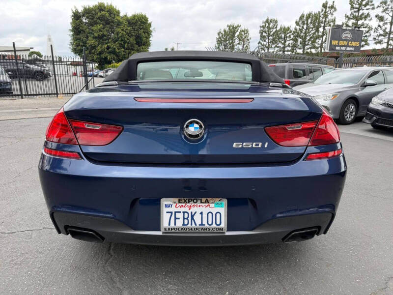 2015 BMW 6 Series 650i