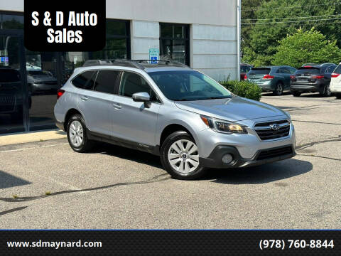2019 Subaru Outback for sale at S & D Auto Sales in Maynard MA