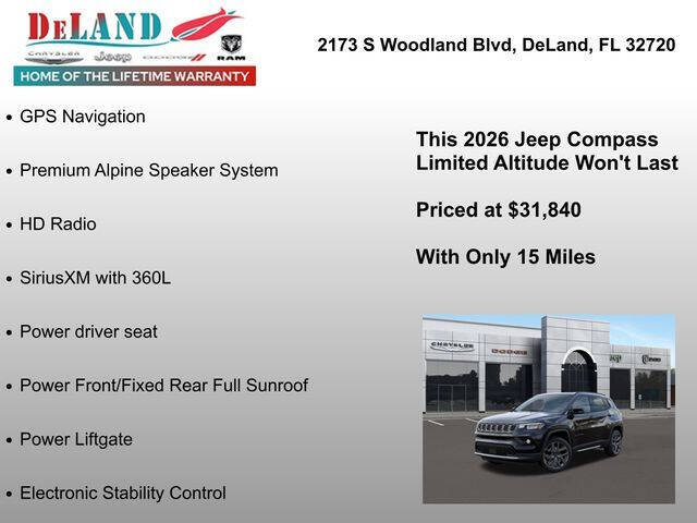 2026 Jeep Compass Limited