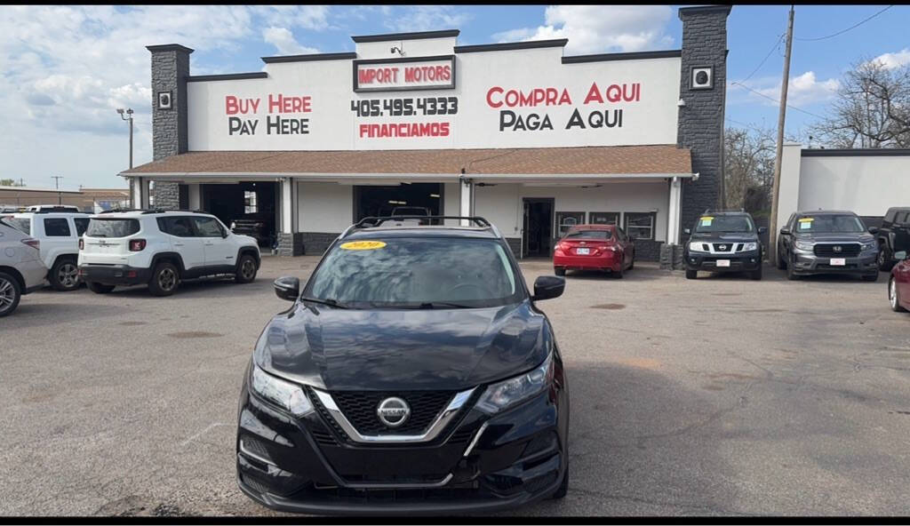 Black 2020 Nissan Rogue Sport S S 4dr Crossover 2