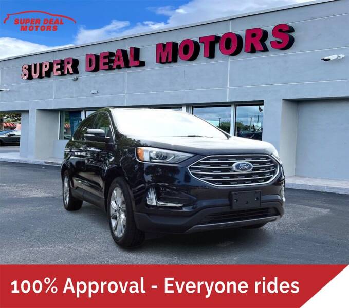2019 Ford Edge for sale at SUPER DEAL MOTORS in Hollywood FL