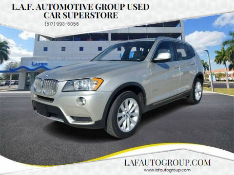 2013 BMW X3 for sale at L.A.F. Automotive Group in Lansing MI