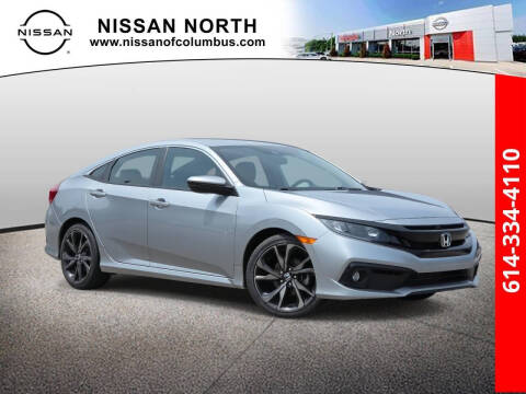2019 Honda Civic for sale at Auto Center of Columbus in Columbus OH