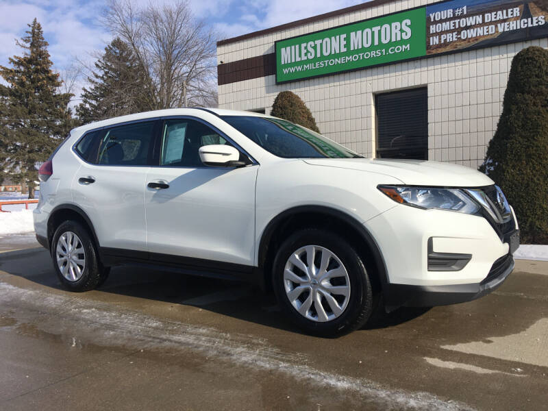 2017 Nissan Rogue for sale at MILESTONE MOTORS in Chesterfield MI