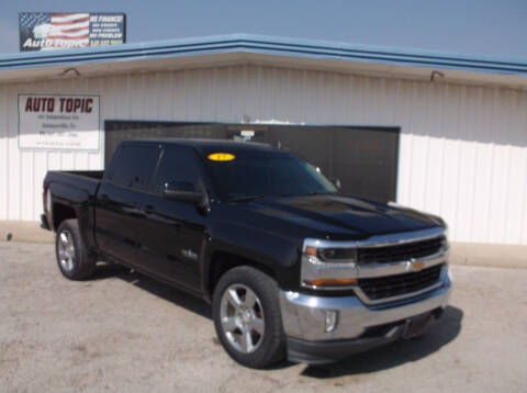 2017 Chevrolet Silverado 1500 for sale at AUTO TOPIC in Gainesville TX
