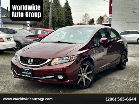 2013 Honda Civic for sale at Worldwide Auto Group in Auburn WA