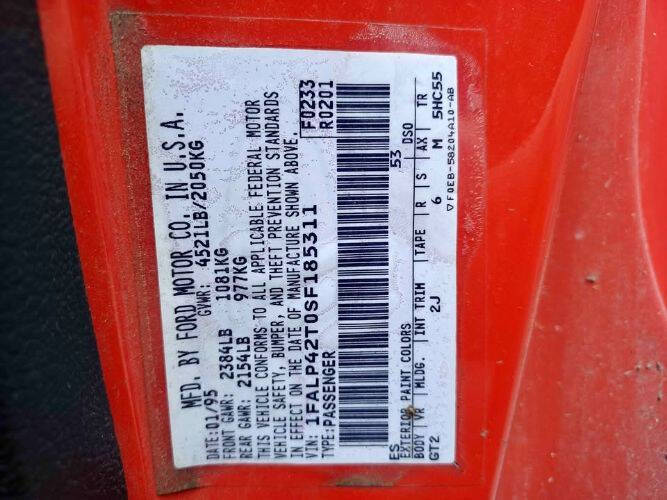 1995 Ford Mustang GT