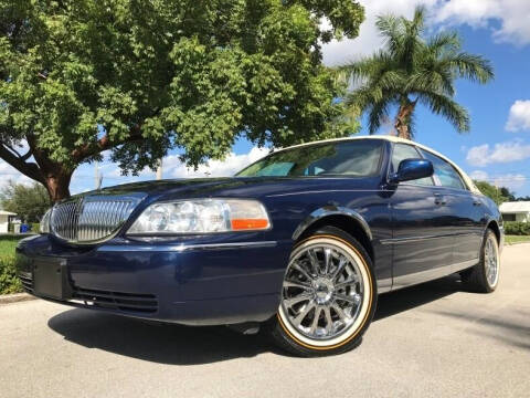 2007 Lincoln Town Car for sale at DS Motors in Boca Raton FL