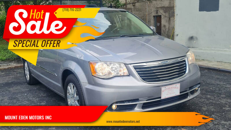 2014 Chrysler Town and Country for sale at MOUNT EDEN MOTORS INC in Bronx NY