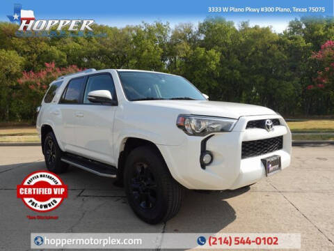 2018 Toyota 4Runner for sale at HOPPER MOTORPLEX in Plano TX