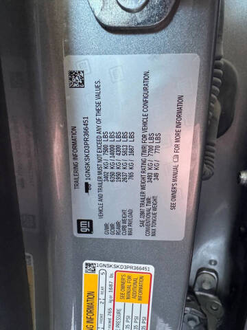 2023 Chevrolet Tahoe Premier