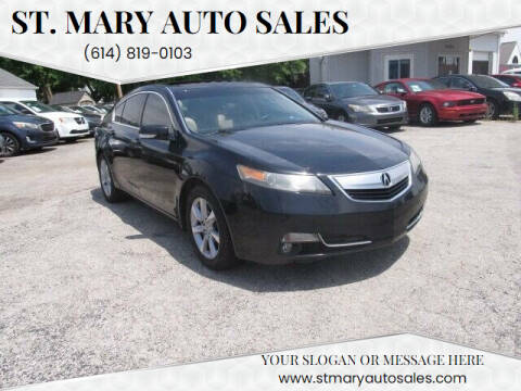 2013 Acura TL for sale at St. Mary Auto Sales in Hilliard OH