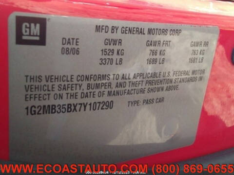 2007 Pontiac Solstice